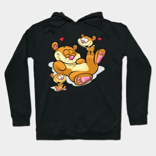 Happy Bear Family Hoodie